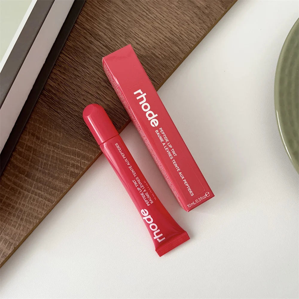 Brand NEW Rhode Fashion Color Lipstick Vanilla Portable Lip Gloss Hot INS Lipstick Salted Caramel Lip Protection Moisturizing