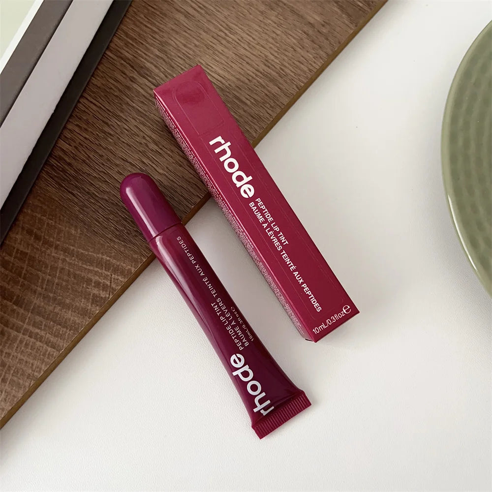 Brand NEW Rhode Fashion Color Lipstick Vanilla Portable Lip Gloss Hot INS Lipstick Salted Caramel Lip Protection Moisturizing