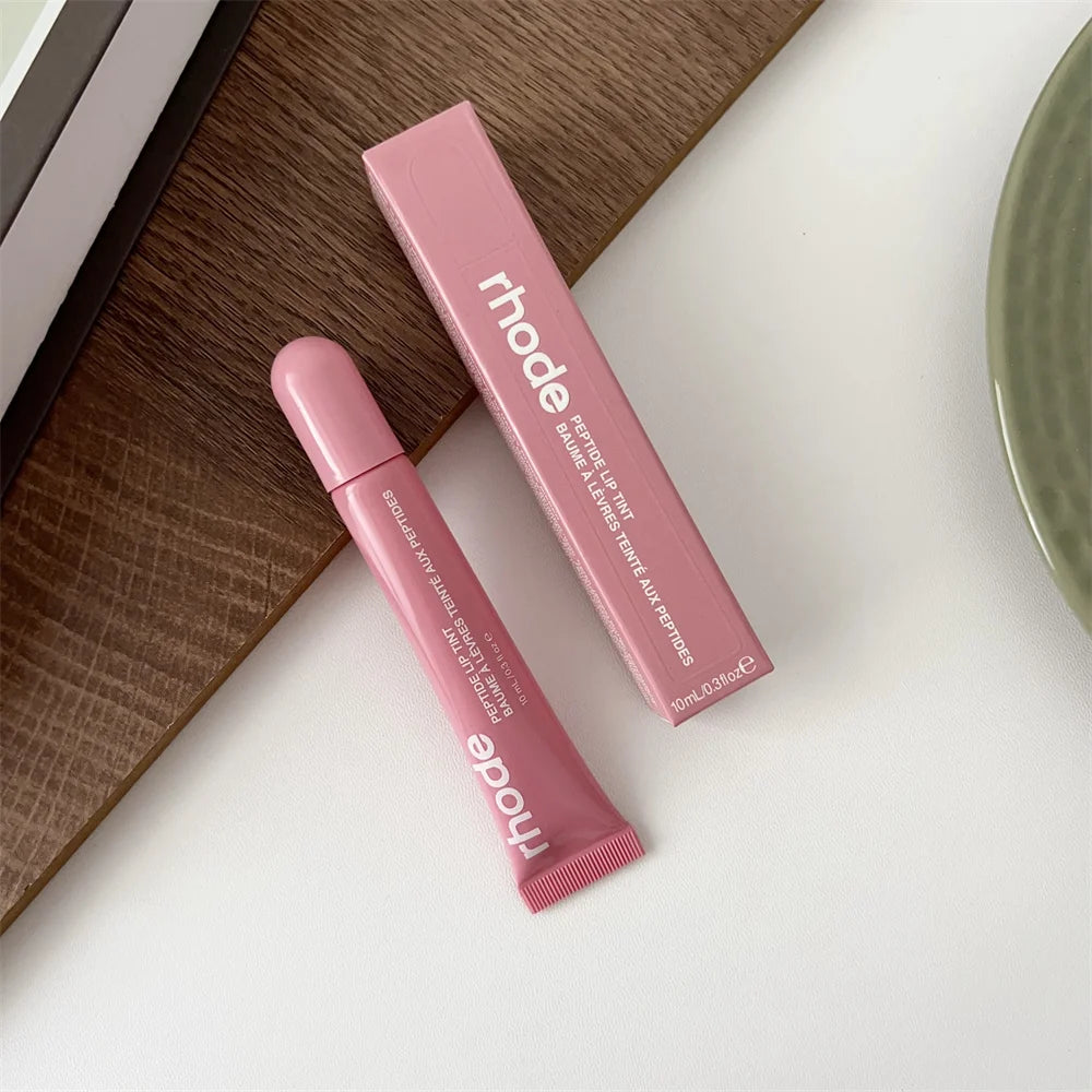 Brand NEW Rhode Fashion Color Lipstick Vanilla Portable Lip Gloss Hot INS Lipstick Salted Caramel Lip Protection Moisturizing