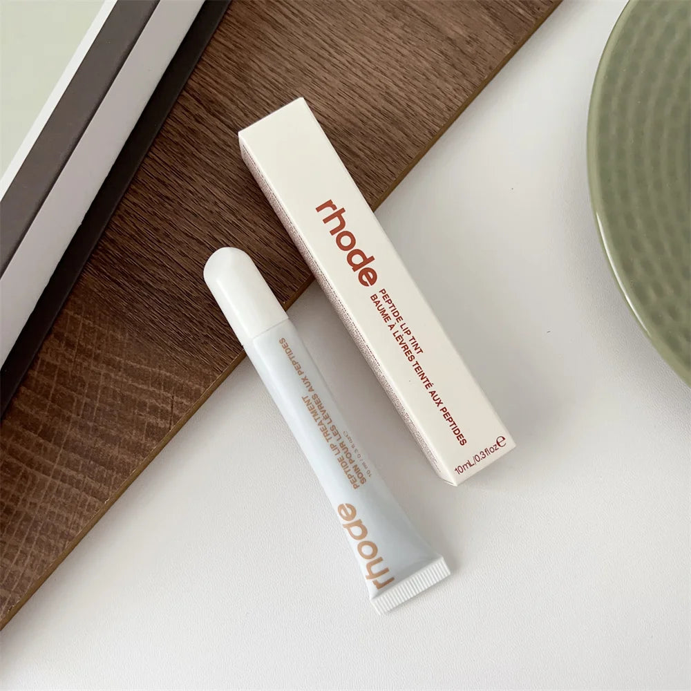 Brand NEW Rhode Fashion Color Lipstick Vanilla Portable Lip Gloss Hot INS Lipstick Salted Caramel Lip Protection Moisturizing