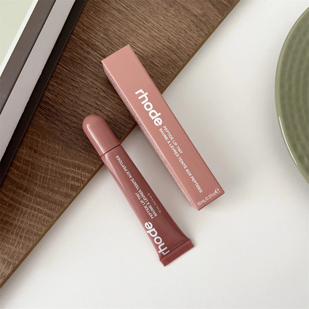Brand NEW Rhode Fashion Color Lipstick Vanilla Portable Lip Gloss Hot INS Lipstick Salted Caramel Lip Protection Moisturizing