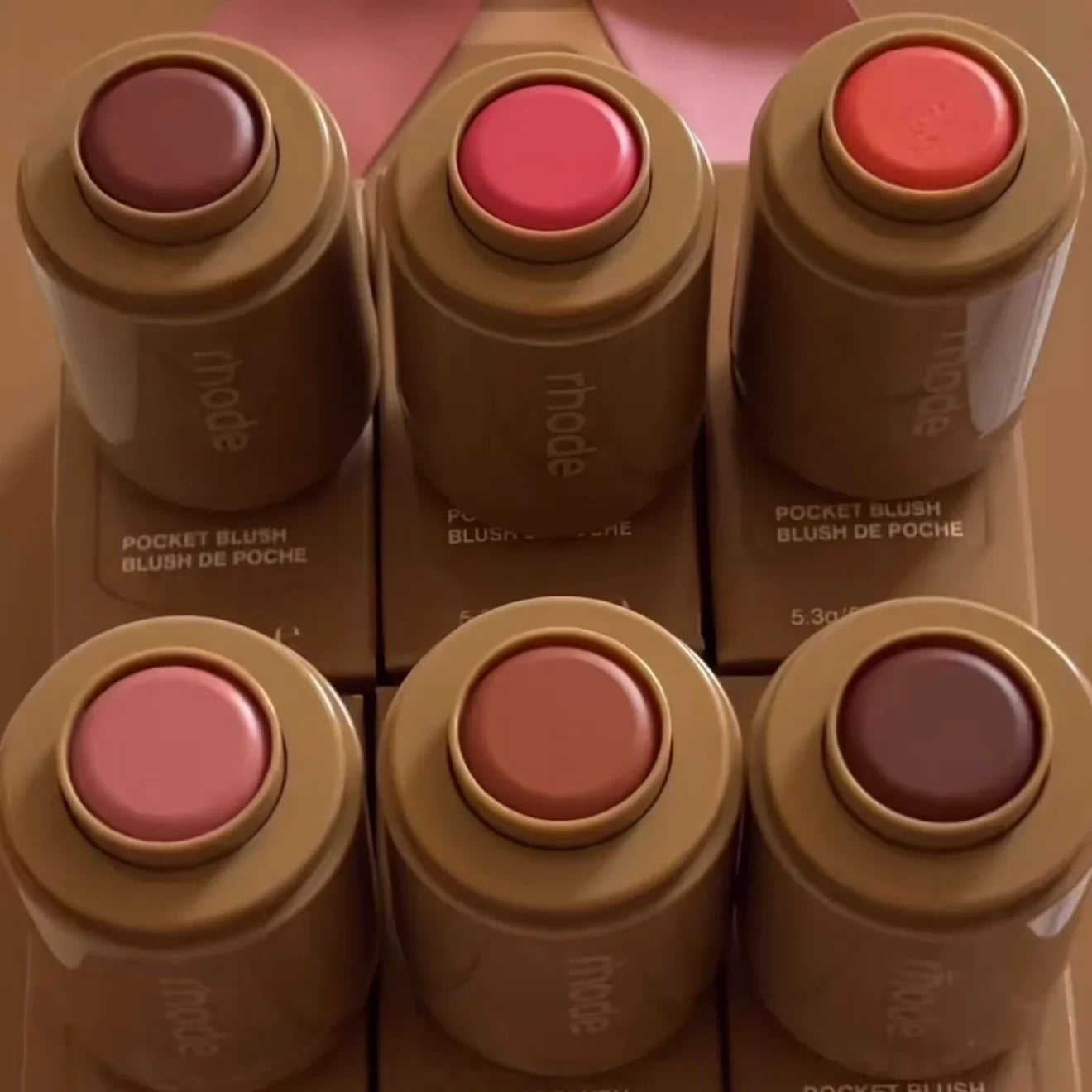 RHODE Sugar Cookie Pbj New Hose Liquid Lip Gloss Cheek Makeup Pocket Cream Blush Rouge Phone Case For iPhone Lipstick Blush Gift