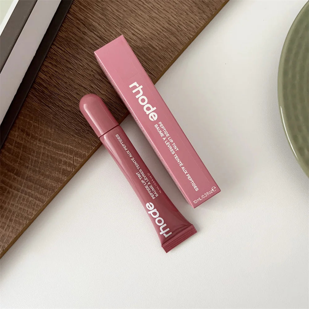 Brand NEW Rhode Fashion Color Lipstick Vanilla Portable Lip Gloss Hot INS Lipstick Salted Caramel Lip Protection Moisturizing