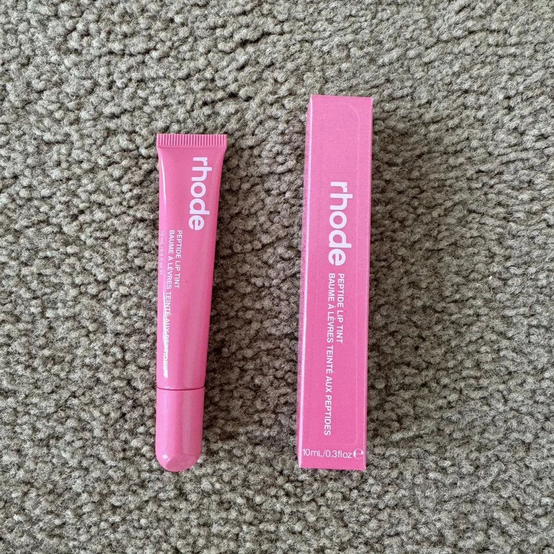 RHODE New Hose Liquid Lip Gloss Sugar Cookie Pbj ‌Lip Balm Cheek Makeup Phone Case For iPhone 16E 16 15 Pro Max Sheer Lipstick
