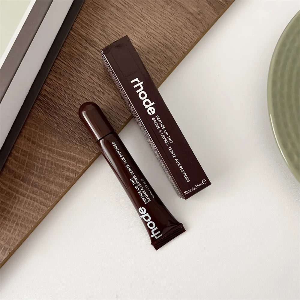 Brand NEW Rhode Fashion Color Lipstick Vanilla Portable Lip Gloss Hot INS Lipstick Salted Caramel Lip Protection Moisturizing