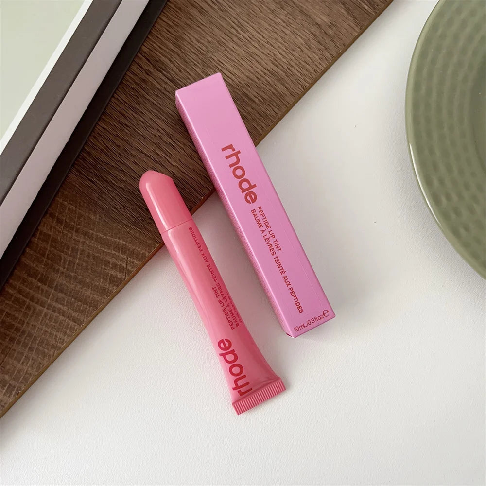 Brand NEW Rhode Fashion Color Lipstick Vanilla Portable Lip Gloss Hot INS Lipstick Salted Caramel Lip Protection Moisturizing