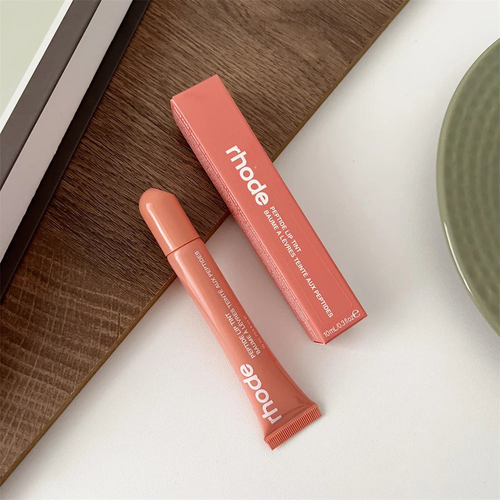 Brand NEW Rhode Fashion Color Lipstick Vanilla Portable Lip Gloss Hot INS Lipstick Salted Caramel Lip Protection Moisturizing