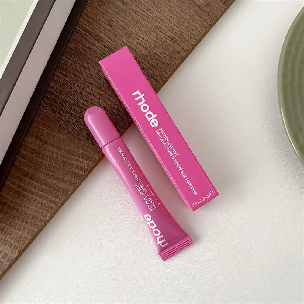Brand NEW Rhode Fashion Color Lipstick Vanilla Portable Lip Gloss Hot INS Lipstick Salted Caramel Lip Protection Moisturizing
